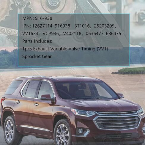 2pcs كمية ومتغير العادم المتغير صمام توقيت ملاءمة لشيفروليه ماليبو الاعتدال camaro travers in Kuwait