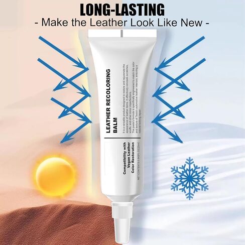 White Leather Recoloring Balm for Tesla, Leather Repair Kit Color Restorer Conditioner for Repair, Restore Faded & Scratched, Scratch Remover for Tesla Model Y/3/S/X Accessories in Saudi Arabia