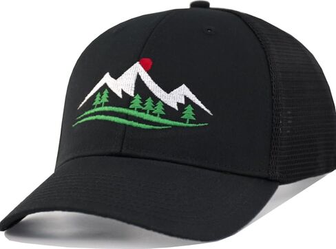 TSSGBL Various Gift Hats for Men, OSFM & XXL Big Head Fit, Adjustable Mesh Trucker Ball Cap, Ideal Gifts in Saudi Arabia