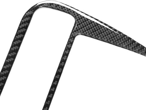 Real Premium 3K Carbon Fiber Center air Vent Frame Conditioning A/C Trim Radio Sticker Dashboard Decal Kit Compatible with Honda Civic 1999 2000 2DOOR Car Interior Accessories Decoration in Saudi Arabia