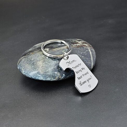 Hofoya Family Love Necklace & Keychain Gift for Dad Mom and Daughter - Adddy's Girl Heart Pendant for Girl ، عيد ميلاد عيد الأب تذكارية للآباء والأمهات أطفال. in Kuwait