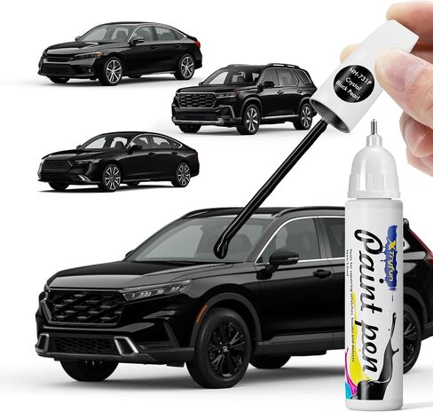 Platinum White Pearl (NH-883P) Touch Up Paint Compatible with Honda, DIY Car Paint Scratch Repair, Quick & Easy Fix Automotive Scratch Repair for Civic/CRV/Odyssey/Accord/Pilot/HRV in Kuwait