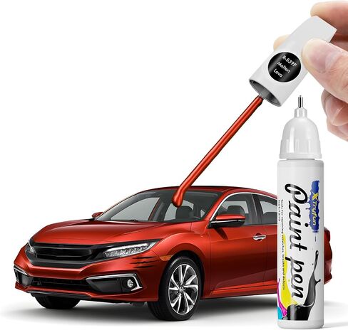 Platinum White Pearl (NH-883P) Touch Up Paint Compatible with Honda, DIY Car Paint Scratch Repair, Quick & Easy Fix Automotive Scratch Repair for Civic/CRV/Odyssey/Accord/Pilot/HRV in Kuwait