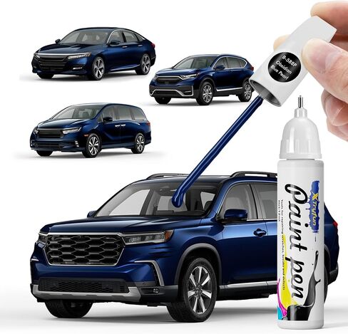 Platinum White Pearl (NH-883P) Touch Up Paint Compatible with Honda, DIY Car Paint Scratch Repair, Quick & Easy Fix Automotive Scratch Repair for Civic/CRV/Odyssey/Accord/Pilot/HRV in Kuwait