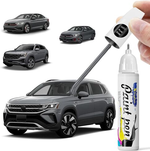 LC9A Pure White Touch Up Paint متوافق مع فولكس واجن ، وإصلاح خدش طلاء السيارة DIY ، وإصلاح سريع وسهل إصلاح خدش السيارات لأطلس/جيتا/تيغوان/تاوس/غولف/باسات/غلي/CC/Arteon in Kuwait
