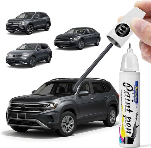 LC9A Pure White Touch Up Paint متوافق مع فولكس واجن ، وإصلاح خدش طلاء السيارة DIY ، وإصلاح سريع وسهل إصلاح خدش السيارات لأطلس/جيتا/تيغوان/تاوس/غولف/باسات/غلي/CC/Arteon in Kuwait