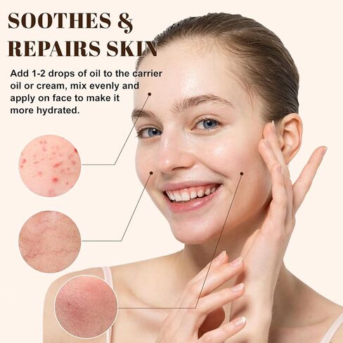 Indian Sandalwood Essential Oils 3.38 FL.OZ Pure Indian Sandalwood Oil for Massage Skin Care Hair Care Diffuser Candle and Soap Making - 100ml in Kuwait