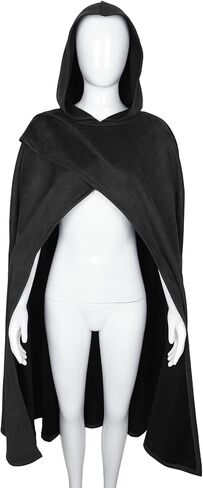 عباءة Joukavor في العصور الوسطى مع زي Hood Renaissance Cape Halloween Hobbit in Kuwait