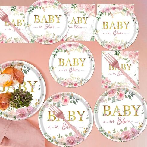 Horse Birthday Decorations for Girls - 96PCS Horse Party Plates Tableware Supplies Cowgirl Baby Shower Decorations Disposable Paper Horse Plates Napkins Forks Horse Party Decorations Serve 24 in Kuwait