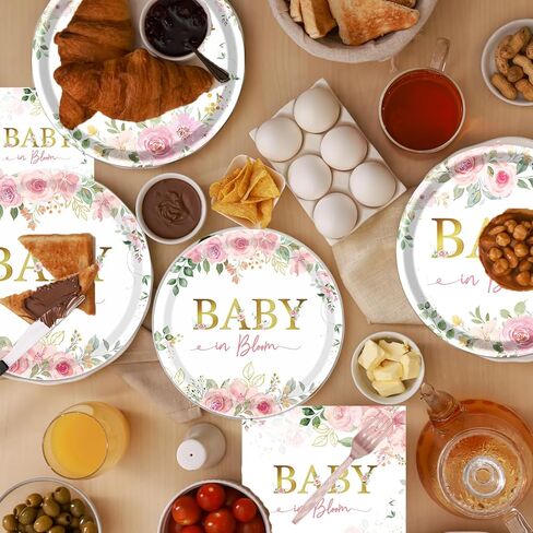 Horse Birthday Decorations for Girls - 96PCS Horse Party Plates Tableware Supplies Cowgirl Baby Shower Decorations Disposable Paper Horse Plates Napkins Forks Horse Party Decorations Serve 24 in Kuwait