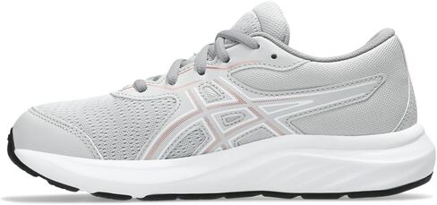 حذاء الجري المدرسي ASICS للأطفال Contend 9 Grade، 5، أسود/أبيض in Kuwait
