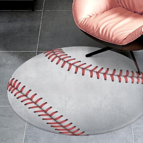 Earth Round Rugs 4x4ft World Themed Round Rug for Teen's Bedroom, Non-Slip Circular Rugs for Kids Classroom Playroom Decor in Kuwait