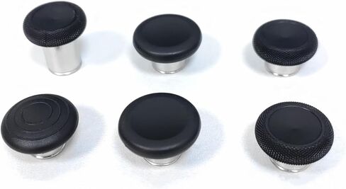Metal Thumbsticks for Xbox Elite Series 2 Controller, 13 in 1 Accessories Replacement 6 Magnetic Joysticks 4 Paddles 2 D-Pads with 1 Adjuster Tool (Green + Orange) in Saudi Arabia