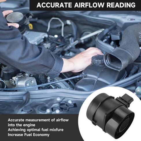 Mass Air Flow Sensor Meter Sensor MAF Sensor - Compatible for Mercedes-Benz Sprinter 2500/3500 Base 3.0L V6 - Diesel 2010-2021 - Replace Part 0281002978, A0000943448 in Kuwait