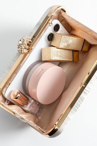 محافظ Babeyond Clutch للنساء - حقيبة يد قابض مسائية من الساتان in Kuwait