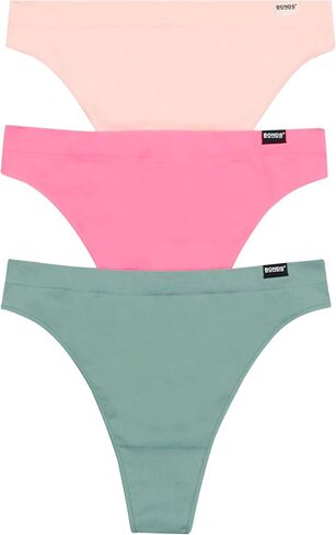 Bonds Seamless Icons Thong in Stretchy High Rise Fit for Women, 3-Pack in Saudi Arabia