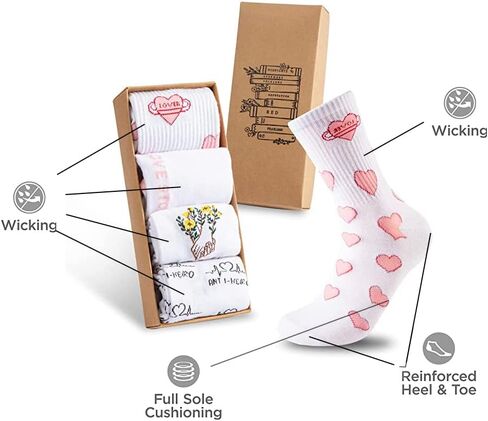 YUOOS Womens Soft Cotton Socks - Singer Album Inspired Long Socks for Girls and Fans Gift in Kuwait