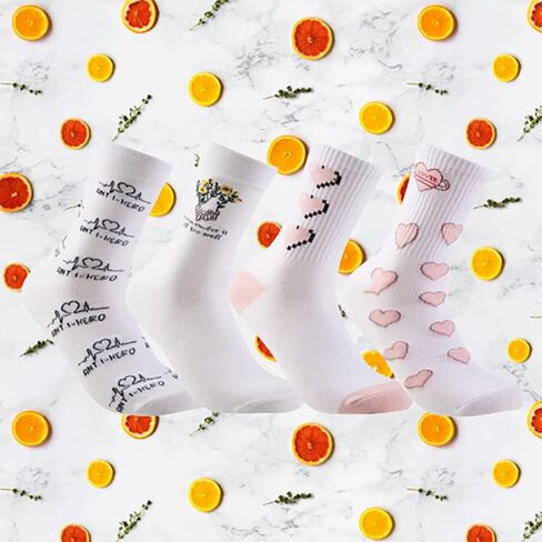 YUOOS Womens Soft Cotton Socks - Singer Album Inspired Long Socks for Girls and Fans Gift in Kuwait