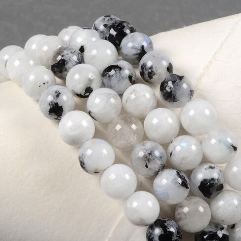 Justinstones Gem Semi Precious Gemstone 8mm Round Beads Stretch Bracelet 7 Inch Unisex in Saudi Arabia