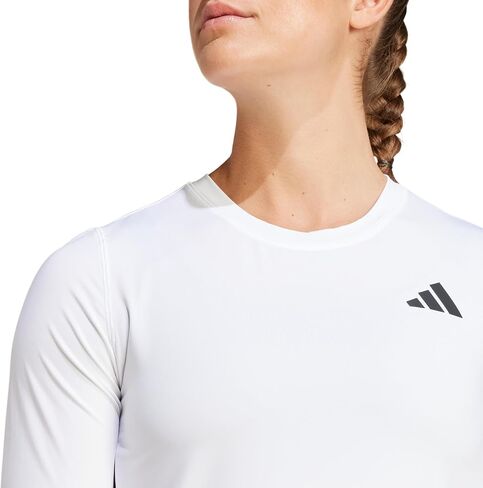 adidas Women's Train Essentials 3-Stripes Long Sleeve T-Shirt in Saudi Arabia