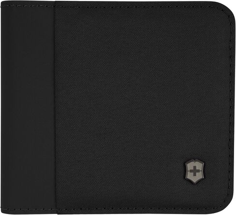 Victorinox Travel Essentials, Bi-Fold Wallet, RFID Wallet with Bill Compartment, Card Slots, ID Window and Coin Pocket - Black in Kuwait
