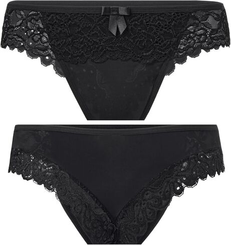Lace Bikini Panties Seamless Invisible Underwear Crotchless Lingerie Briefs for Women in Saudi Arabia