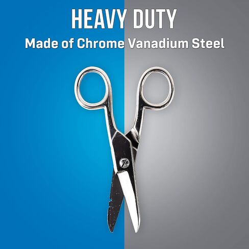 Jonard Tools ES-1964DS Stainless Steel Free-Fall Electrician's Scissors For Reduced Hand Fatigue in Saudi Arabia