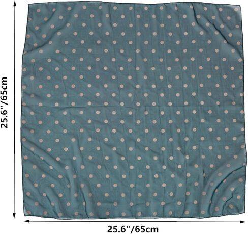 Lightweight Leopard Print Scarves for Women 27.5 × 27.5 inches Square Elegant Wrap Neck Scarf-Fashion Feeling Head Scarf in Saudi Arabia