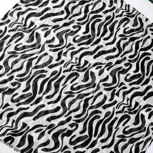 Leopard-Print-Scarf for Womens - Classic-Cheetah-Wrap-Shawl Long Lightweight Sunscreen Scarf(28"×59") in Kuwait