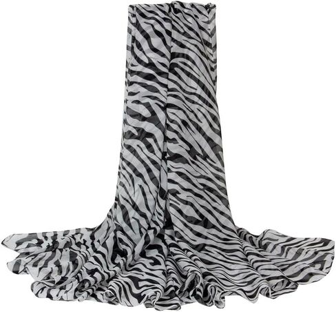 Leopard-Print-Scarf for Womens - Classic-Cheetah-Wrap-Shawl Long Lightweight Sunscreen Scarf(28"×59") in Kuwait