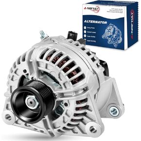 Alternator Fits for 2003 2004 2005 2006 Ram 1500 2500 3500, Durango 2004, V8 5.7L, Alternator Replacement 400-24064, 13985, 1-2553-01BO, 90-15-6420, LRA03589, 56028699AA, 0-124-525-006