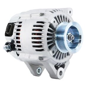 13844N New Phincediped متوافق مع 99-03 لكزس RX300 ، 01-03 Toyota Highlander ، 1999 2000 2001 2002 2003 00 02 V6 3.0L 12V 100AMP CW 6-GROOVE Pulley ، 101211-7840 102211-0590 102211-0840 9666219-0840