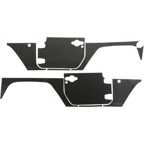 Rugged Ridge | Magnetic Protection Panel Kit | 12300.52 | Fits 2007-2018 Jeep Wrangler JK 2-Door
