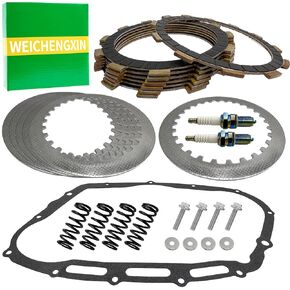 مجموعة القابض الينابيع الثقيلة وغطاء الغطاء المتوافقة مع Suzuki Boulevard C50T C50C M50 VL800 2005-2023 Intruder Volusia 800 2001-2004 Limited Edition Boss Classi