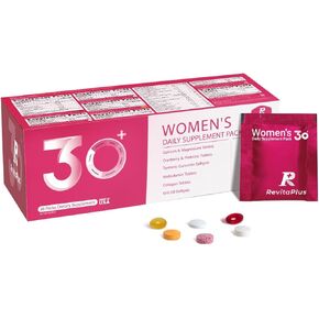 الفيتامينات المتعددة للنساء المصابات بالفيتامين A و B و C و D3 و E و K2 و Biotin و Collagen و Krill Oil و Proteberries يدعم الطاقة والعافية والجمال وحزم الفيتامينات للنساء صحة 30 حزم in Kuwait