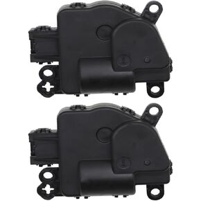 2PCS HVAC Blend Door Actuator متوافق مع 200 Aspen Wrangler 2011-2018 Patriot Compass 2010-2017 Journey Durango Avenger Promaster 1500 2500 3500 2014-2019 استبدال 604-029 680181