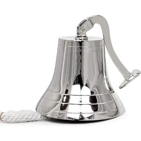 Nagina International Bell Chrome Finish - ديكور بحري