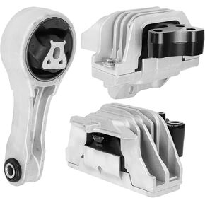 Engine Motor Mounts Set - Compatible with 2011-2018 Dodge Journey 2.4L AUTO, Replace# A5686 A5687 A5754, Set of 3