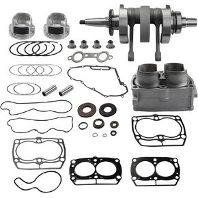 حشية مكبس العمود المرفقي للعمود Cylinder Rebuild Cylinder لـ Polaris 800 RZR 2008-2014 ، لـ Ranger 800 2011-2017 ، للرياضة 800 2008 ~ 2009 استبدال#2205112 ، 2204393 ، 1204334