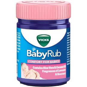 BabyRub Soothing Vapour Ointment for Babies (50 ml - 1.7 oz) + 1pcs 10ml BabyRub Free