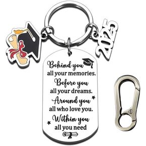 2025 Graduation Gifts Keychain for Her Him-Class of 2025 Keychain-University College Middle High School Graduate