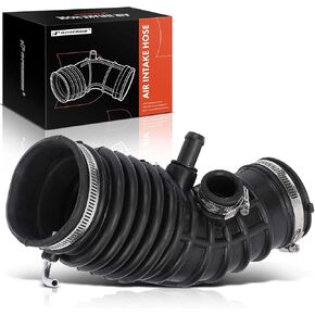 A-Premium Engine Air Cleaner Intake Hose W/Clamps Compatible with Nissan Sentra 2000-2001, 2.0L