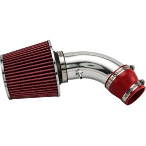 PHILTOP Cold Air Intake Red Tube Compatible With Chrysler PT Cruiser 2003-2009 2.4L, Chrysler PT Cruiser 2001-2002, Red