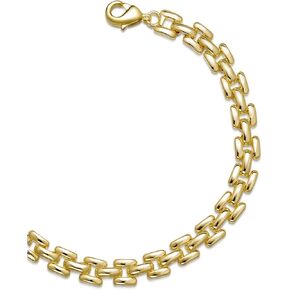 14k Gold Filled Tennis Bracelet|Cubic Zirconia Classic Tennis Bracelet for Women|Gold Link Bracelets For Women 6.25/6.75 INCH