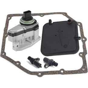 42RLE TRANSMANCE SHIMMENT SHIFT SLINOID BLOCK PACK مع مجموعة طوقا مرشح مستشعرات السرعة متوافقة مع Jeep Chrysler Dodge Mitsubishi