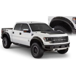 بطانات Husky Fender Flares Pocket Gocket | يناسب 2022-2025 نيسان فرونتير | الأمامي والخلفي ، 4 -PC أسود - 2807911