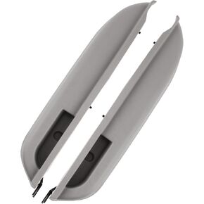 Carbhub Interior Door Armrest Compatible with Chevrolet GMC Blazer Suburban K1500 K2500 K3500 C1500 C2500 C3500 Pair Gray Front Interior Door Armrest Replaces 15691229 15691230 PO523125LT