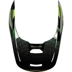 Fox Racing Mens V1 Helment Revor ، Black-tayzer ، Medium