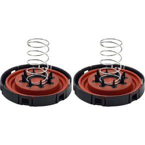 LR041443 PCV Valve Repair Kit For 2010-2016 Land Rover Range Rover Jaguar 5.0L Replace# LR051835 LR010780 （Set of 2 ）