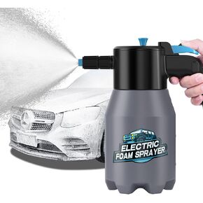 Aokway Electric Foam Prayer Car Wash ، Pump Prooter Battery مدعوم بإعادة شحنها للحديقة ، بخاخة رغوة السيارة لتنظيف تفاصيل الرغوة الرشية باليد
